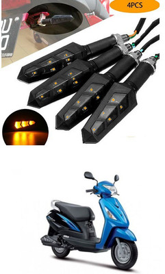 PECUNIA Front, Rear LED Indicator Light for Suzuki(Yellow)