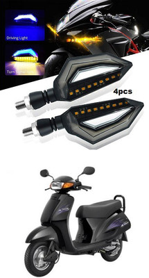PECUNIA Front, Rear LED Indicator Light for Hero Achiever(Multicolor)