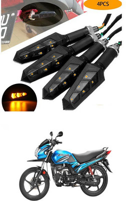 PECUNIA Front, Rear LED Indicator Light for Mahindra Pantero(Yellow)