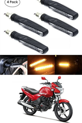 PECUNIA Front, Rear LED Indicator Light for Hero Achiever(Yellow)