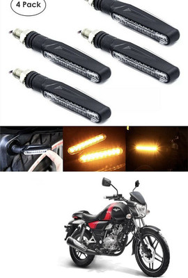 PECUNIA Front, Rear LED Indicator Light for Bajaj V 150(Yellow)
