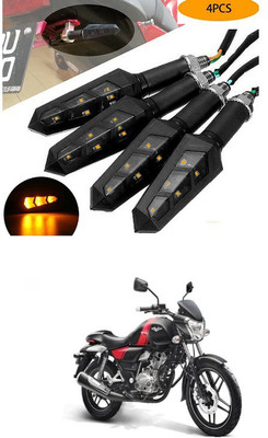 PECUNIA Front, Rear LED Indicator Light for Bajaj V 150(Yellow)