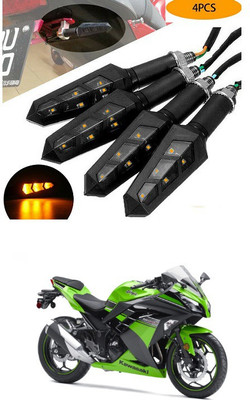 PECUNIA Front, Rear LED Indicator Light for Kawasaki(Yellow)