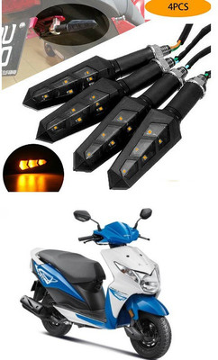 PECUNIA Front, Rear LED Indicator Light for Honda(Yellow)