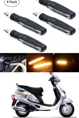 PECUNIA Front, Rear LED Indicator Light for Mahindra Duro DZ(Yellow)