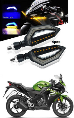 PECUNIA Front, Rear LED Indicator Light for Honda CBR 150R(Multicolor)