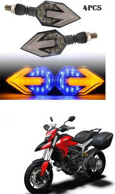 PECUNIA Front, Rear LED Indicator Light for Hero Hunk(White, Amber)