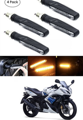 PECUNIA Front, Rear LED Indicator Light for Yamaha YZF R15 S(Yellow)