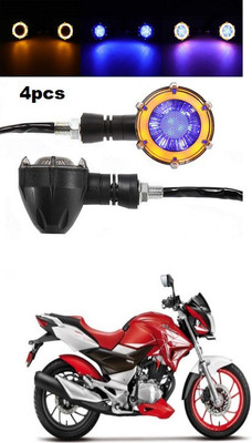 PECUNIA Front, Rear LED Indicator Light for Honda CBR 250R(Multicolor)