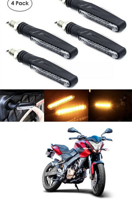 PECUNIA Front, Rear LED Indicator Light for Bajaj Pulsar 150 DTS-i(Yellow)