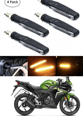 PECUNIA Front, Rear LED Indicator Light for Honda CBR 150R(Yellow)