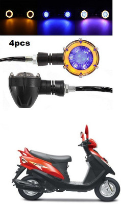 PECUNIA Front, Rear LED Indicator Light for Mahindra Flyte(Multicolor)
