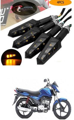 PECUNIA Front, Rear LED Indicator Light for Mahindra(Yellow)
