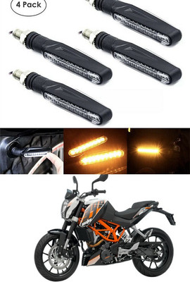 PECUNIA Front, Rear LED Indicator Light for KTM Duke 390(Yellow)