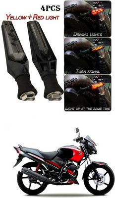 PECUNIA Front, Rear LED Indicator Light for Suzuki Gixxer SF(Yellow)