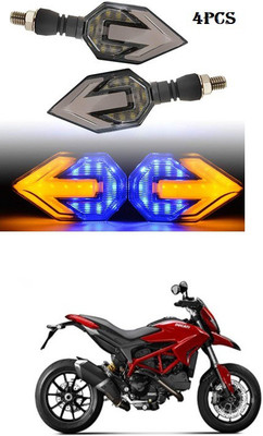 PECUNIA Front, Rear LED Indicator Light for Hero Hunk(White, Amber)