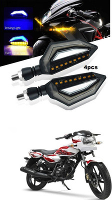 PECUNIA Front, Rear LED Indicator Light for TVS Phoenix 125(Multicolor)