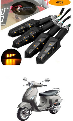 PECUNIA Front, Rear LED Indicator Light for Piaggio(Yellow)