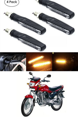 PECUNIA Front, Rear LED Indicator Light for Hero(Yellow)