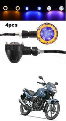 PECUNIA Front, Rear LED Indicator Light for Suzuki GS 150R(Multicolor)