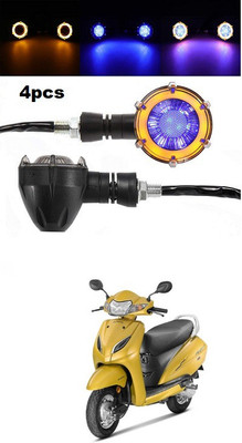 PECUNIA Front, Rear LED Indicator Light for Hero Achiever(Multicolor)