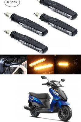 PECUNIA Front, Rear LED Indicator Light for Suzuki Lets(Yellow)