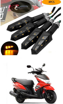 PECUNIA Front, Rear LED Indicator Light for Yamaha Ray(Yellow)