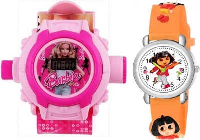 Pass Pass Analog-Digital Watch  - For Girls