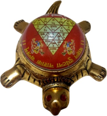 Balaji Traders Shri Vahan Durghatna Nashak Tortoise Yantra Aluminium Yantra(Pack of 1)