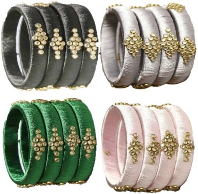 BHARATHI FASHIONS Plastic Bangle Set(Pack of 18)