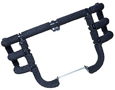 WHEETOYKART AirFly 3 Bend Bar safety Leg Crash Guard With Rope For Royal Enfield Meteor 350c(Royal Enfield)