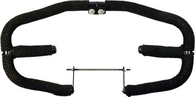 Dhe Best LEG_GUARD_SINGLE_ROPE_BLK Bike Crash Guard(Royal Enfield)