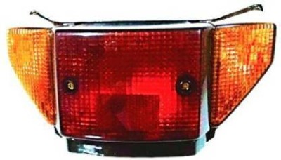 MJAuto Brake Light Motorbike Flourescent for Yamaha (12 V, 35 W) (RXZ, Pack of 1) Bike Headlight Grill(Red)