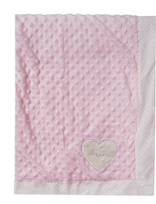 Baby Moo Self Design Single AC Blanket for  AC Room(Polyester, Pink)
