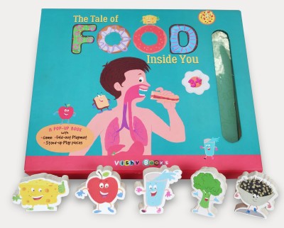 The Tale of Food Inside You A Pop-Up Book with Playmat(Hardcover, Vishv Books)