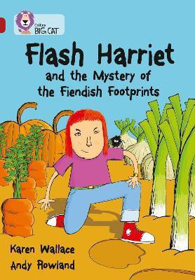 Flash Harriet and the Mystery of the Fiendish Footprints(English, Paperback, Wallace Karen)