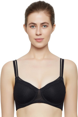 Triumph Passion Spotlight P Women T-Shirt Lightly Padded Bra(Black)