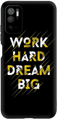 FeelWhiz Back Cover for POCO M3 Pro / REDMI Note 10T 5G(Black, Yellow)