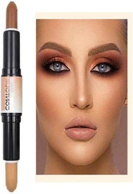 ADJD Highlighter & Double Contour Stick Face Body Shaping  Concealer(MULTI COLOR, 4 g)