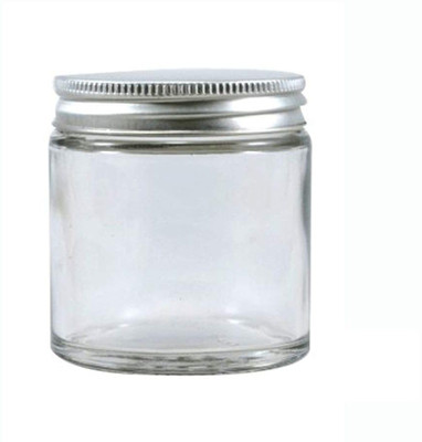 spill light Glass Utility Container  - 100 ml(Pack of 4, Clear)