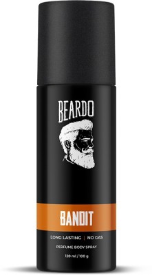 BEARDO Bandit Perfume Body Spray| Long Lasting | No Gas Perfume Body Spray – For Men