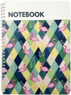 Trusser B5 Flamingo Laminated B5 Notebook Ruled 160 Pages(yellow black)