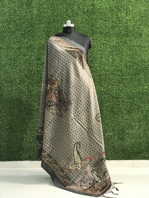 kaizen International Art Silk Applique Women Dupatta