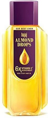 BAJAJ Almond Drops Non Sticky Hair Oil @ (500ML) Hair Oil(500 ml)