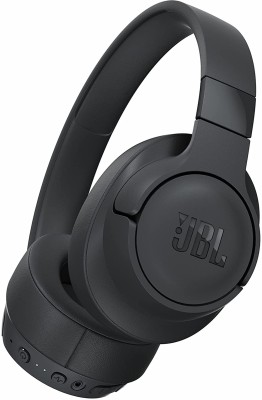 JBL Tune 760NC Active Noise Cancelling, 50 Hr Playtime, Fast Pair & Multi Connect Bluetooth Headset(Black, On the Ear)