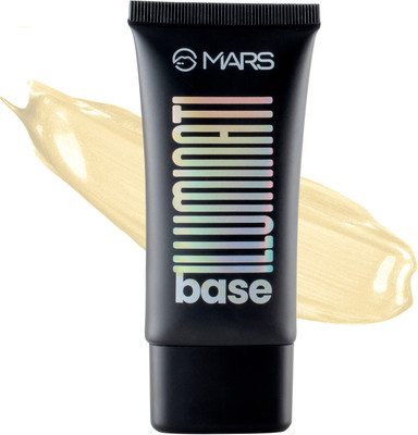 MARS Illuminati Base Loades Light Reflecting liquid Highlighter for shiny look Highlighter(Golo Beam,Pink Beam)