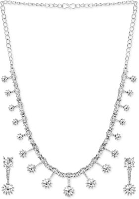 RUBANS Alloy Silver Silver Jewellery Set(Pack of 1)