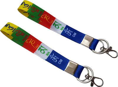 RK Basics Tibetan Ladakh Prayer Hook Key Chain for Bike (Pack Of 2) Key Chain