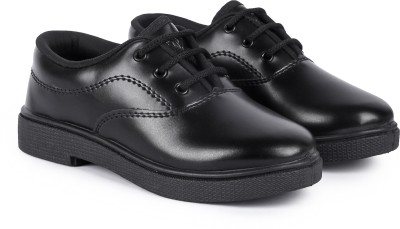 DAYZ Boys Lace Derby Shoes(Black, 7 - 8 Years)