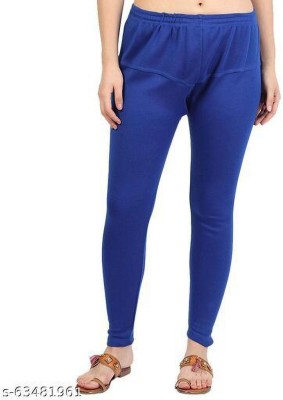 City Fashion Western Wear Legging(Blue, Solid)